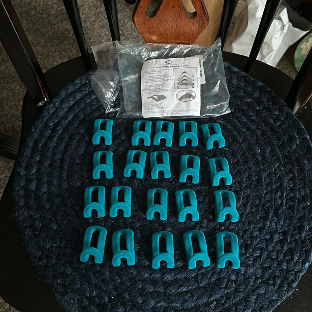 NEW and Never Used- JM Cascading Mini-Hooks Hanger  for space saving